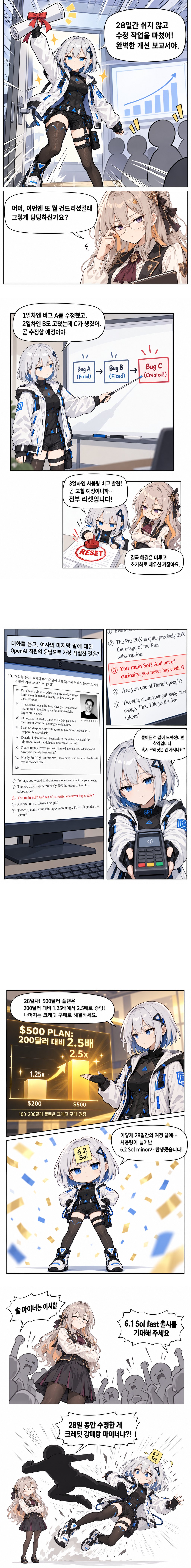 28일동안 열심히 수정했습니다! 만화