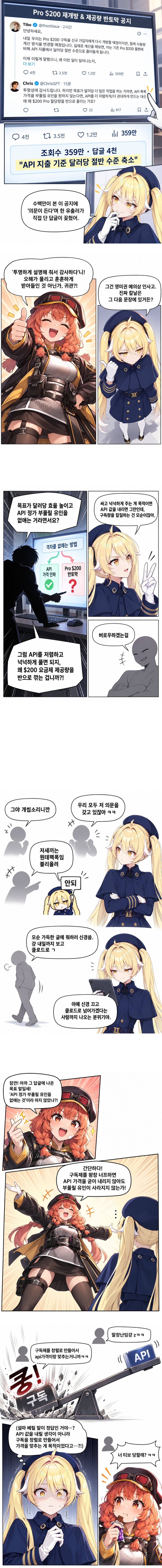 티보글의 의문이 든 유출러 만화